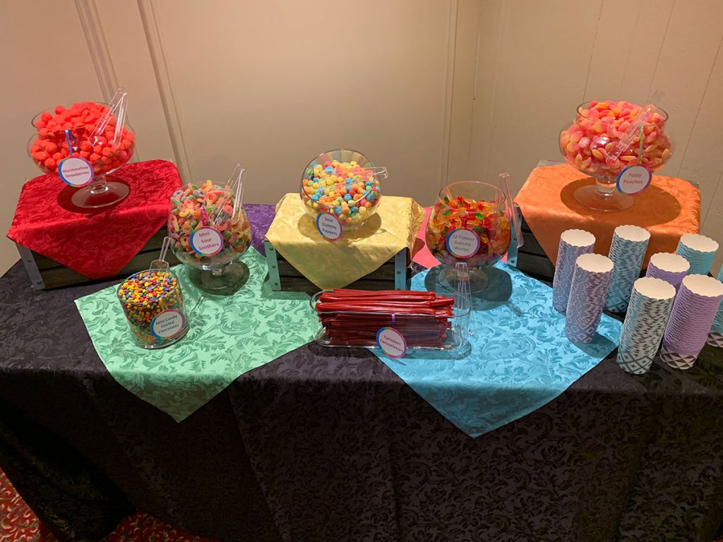 Bar Mitzvah Candy Table