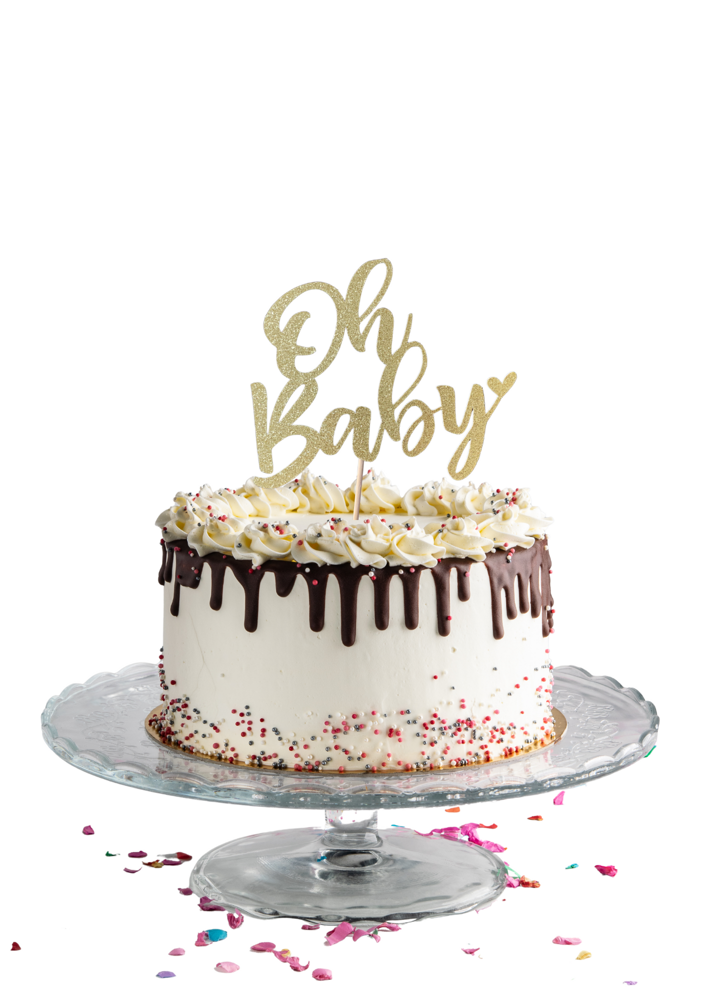 "Oh Baby" Cake Topper